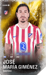 José María Giménez - limited