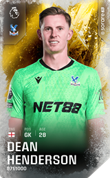 Dean Henderson - limited