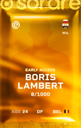 Boris Lambert - limited