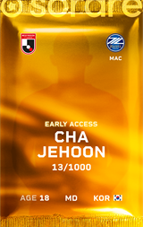 Cha Je-Hoon - limited