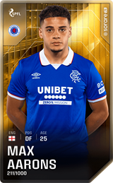 Max Aarons - limited