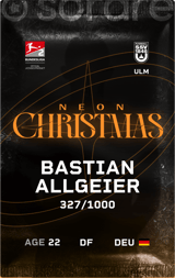 Bastian Allgeier - limited