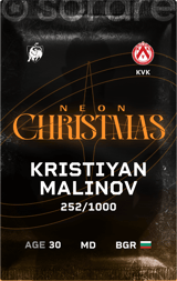 Kristiyan Malinov - limited