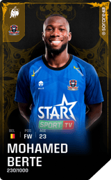 Mohamed Berte - limited