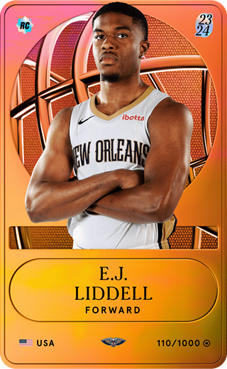 E.J. Liddell - limited