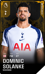 Dominic Solanke - limited