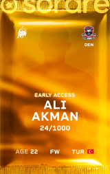 Ali Akman - limited
