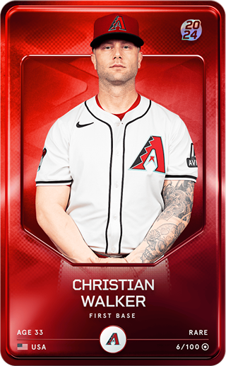 Christian Walker - rare