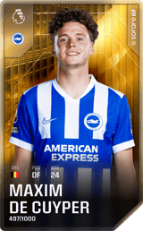 Maxim De Cuyper - limited