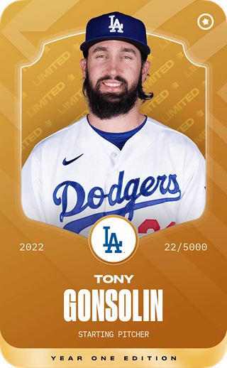 Tony Gonsolin - limited