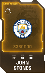 John Stones - limited