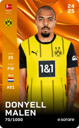 Donyell Malen - limited