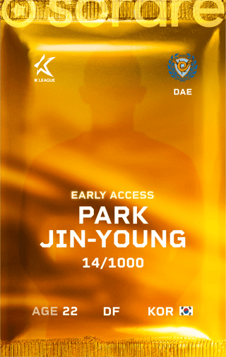 Park Jin-Young - limited