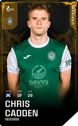 Chris Cadden - limited