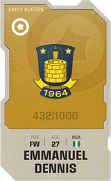 Emmanuel Dennis - limited