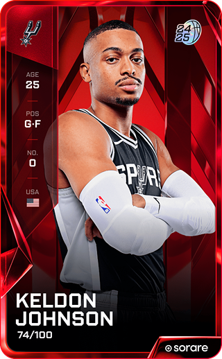 Keldon Johnson - rare