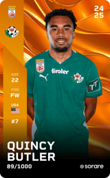 Quincy Butler - limited