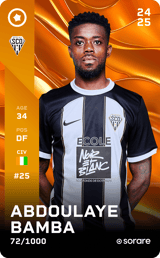 Abdoulaye Bamba - limited