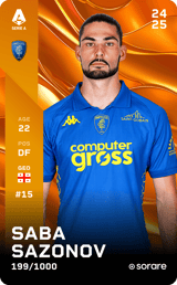 Saba Sazonov - limited
