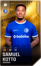 Samuel Kotto - limited