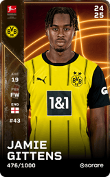 Jamie Bynoe-Gittens - limited