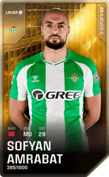 Sofyan Amrabat - limited