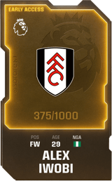Alex Iwobi - limited