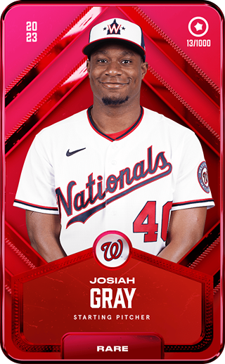 Josiah Gray - rare