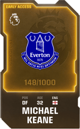 Michael Keane - limited