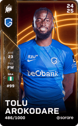 Tolu Arokodare  - limited