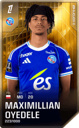 Maximillian Oyedele - limited