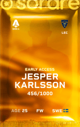 Jesper Karlsson - limited