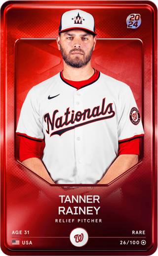 Tanner Rainey - rare
