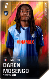 Daren Mosengo - limited