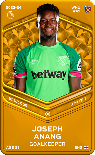 Joseph Anang - limited