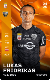 Lukas Fridrikas - limited