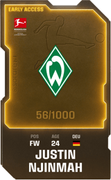 Justin Njinmah - limited