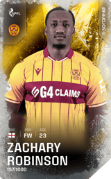 Zachary Robinson - limited