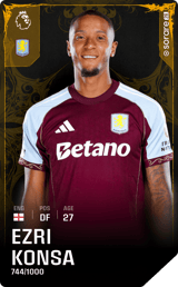 Ezri Konsa - limited