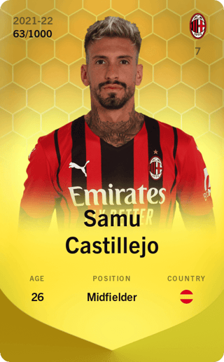 Samu Castillejo - limited