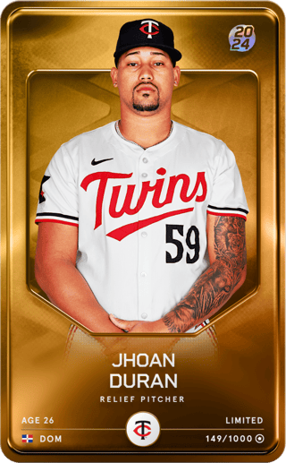 Jhoan Duran - limited
