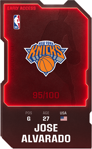 Jose Alvarado - rare