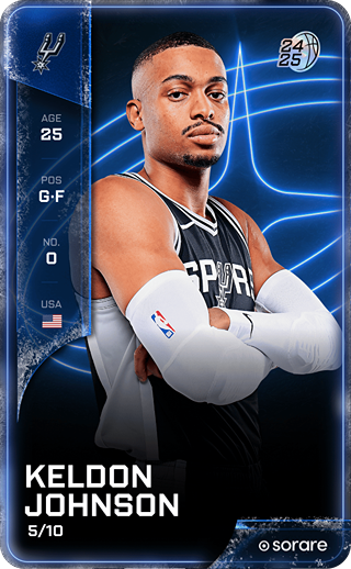 Keldon Johnson - super_rare