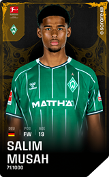 Salim Musah - limited