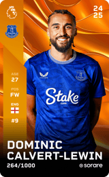 Dominic Calvert-Lewin - limited