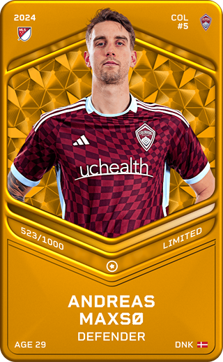 Andreas Maxsø - limited