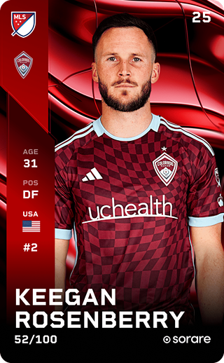 Keegan Rosenberry - rare