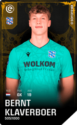 Bernt Klaverboer - limited