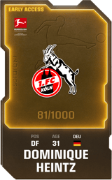 Dominique Heintz - limited