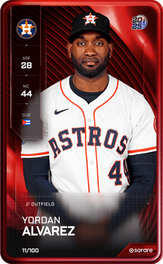 Yordan Alvarez - rare